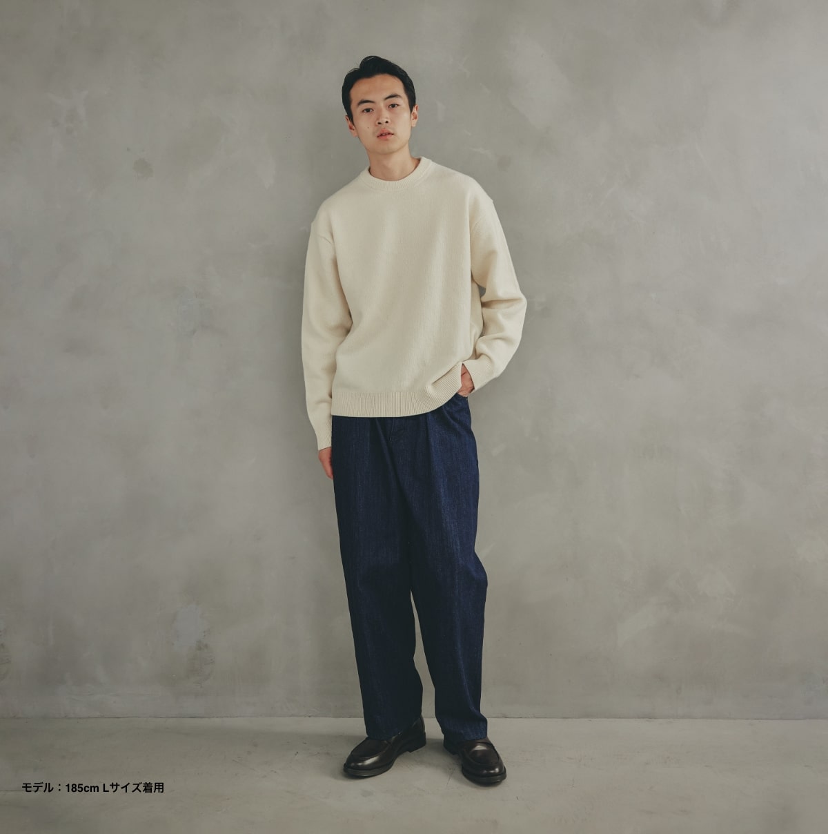 TARROW TOKYO カシミアニット herill apresse WOOL CASHMERE KNIT PO