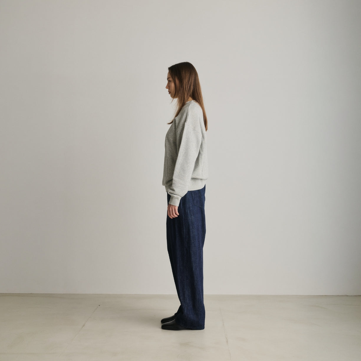 WIDE CREW NECK P/O