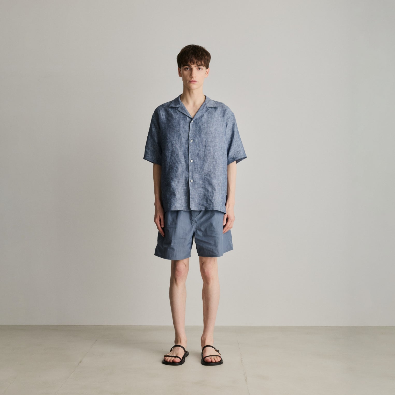SHORT SLEEVE LINEN SHIRT