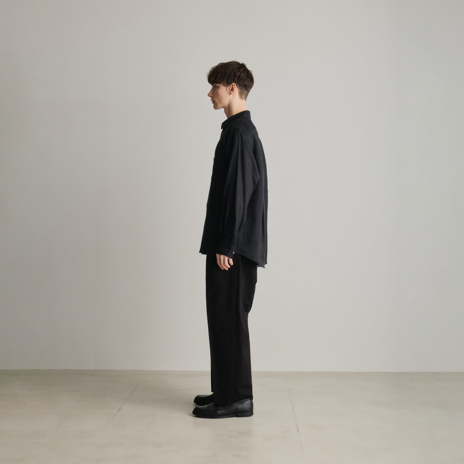 LONG SLEEVE LINEN SHIRT