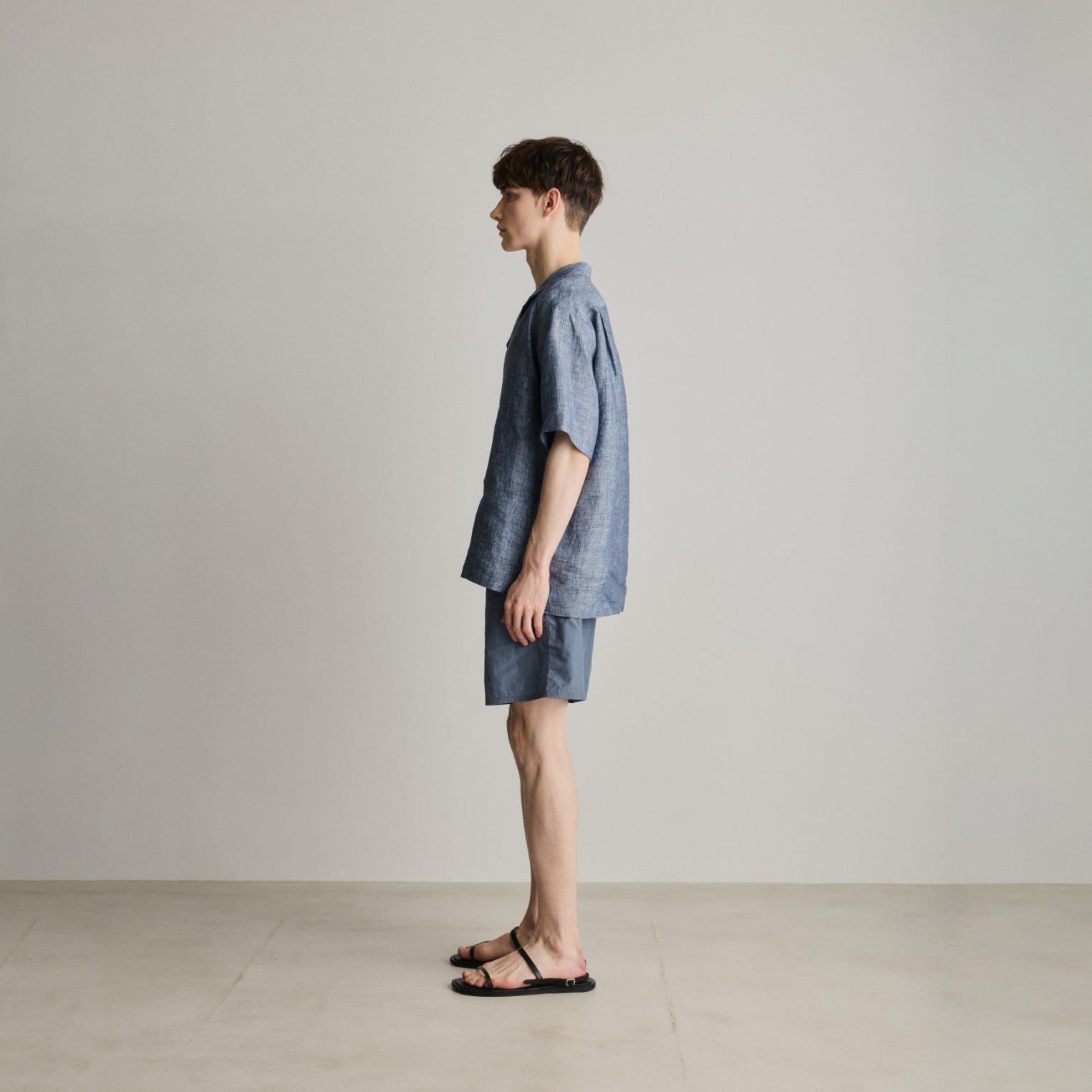 SHORT SLEEVE LINEN SHIRT