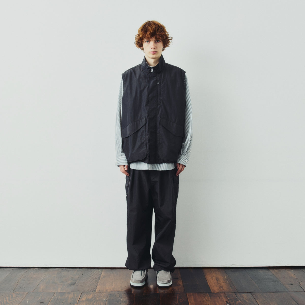 NYLON VEST【セットアップ着用可能】