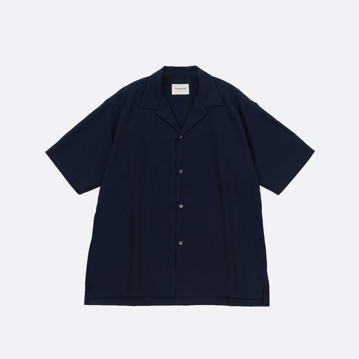 TECH WOOL OPEN COLLAR SHIRT（ライトウェイト）