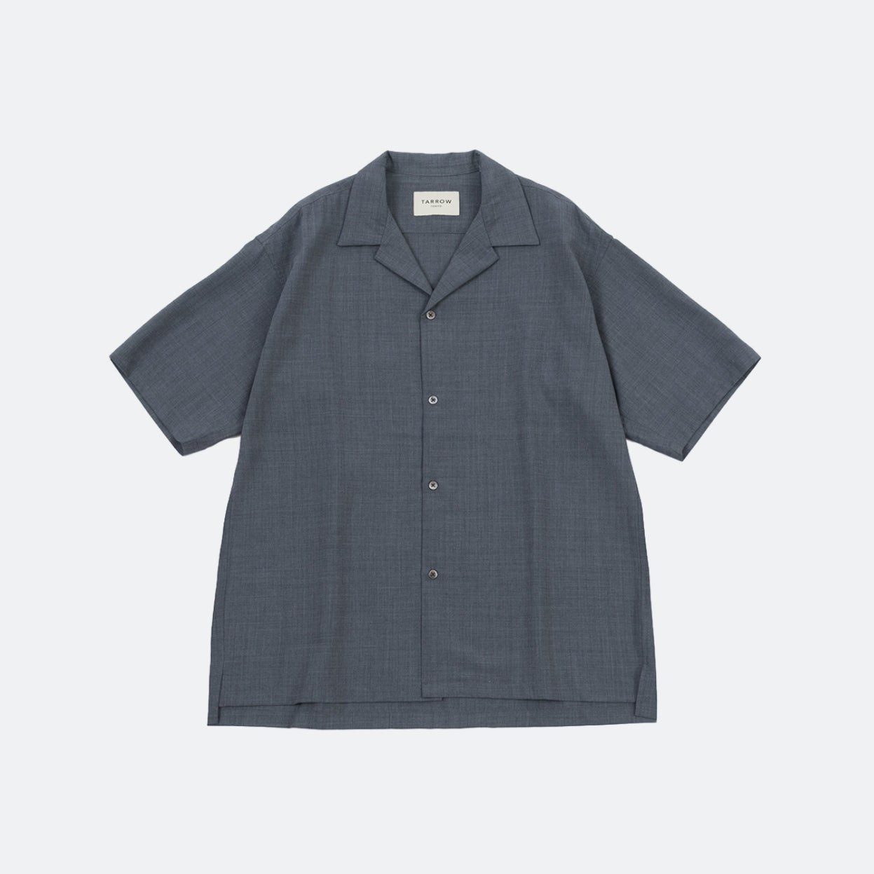 TECH WOOL OPEN COLLAR SHIRT（ライトウェイト）