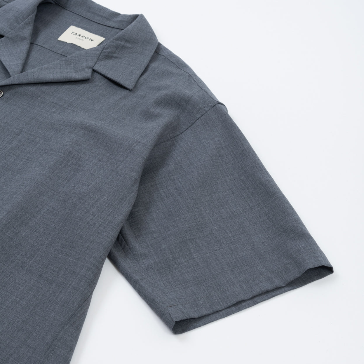 TECH WOOL OPEN COLLAR SHIRT（ライトウェイト）
