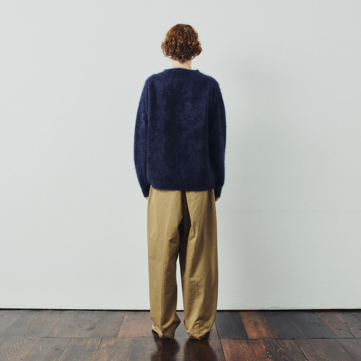 TWO TUCK EASY TROUSERS