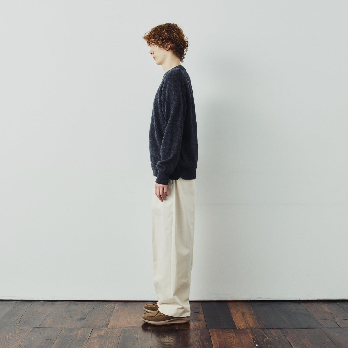 TWO TUCK EASY TROUSERS
