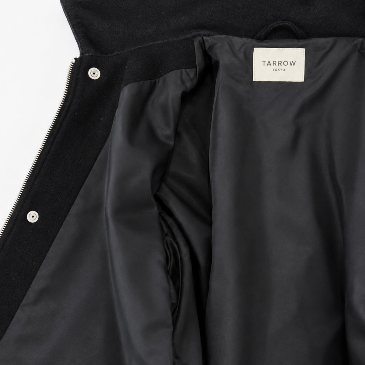 【予約商品11月中旬発送予定】本革衿 SHORT MELTON COAT