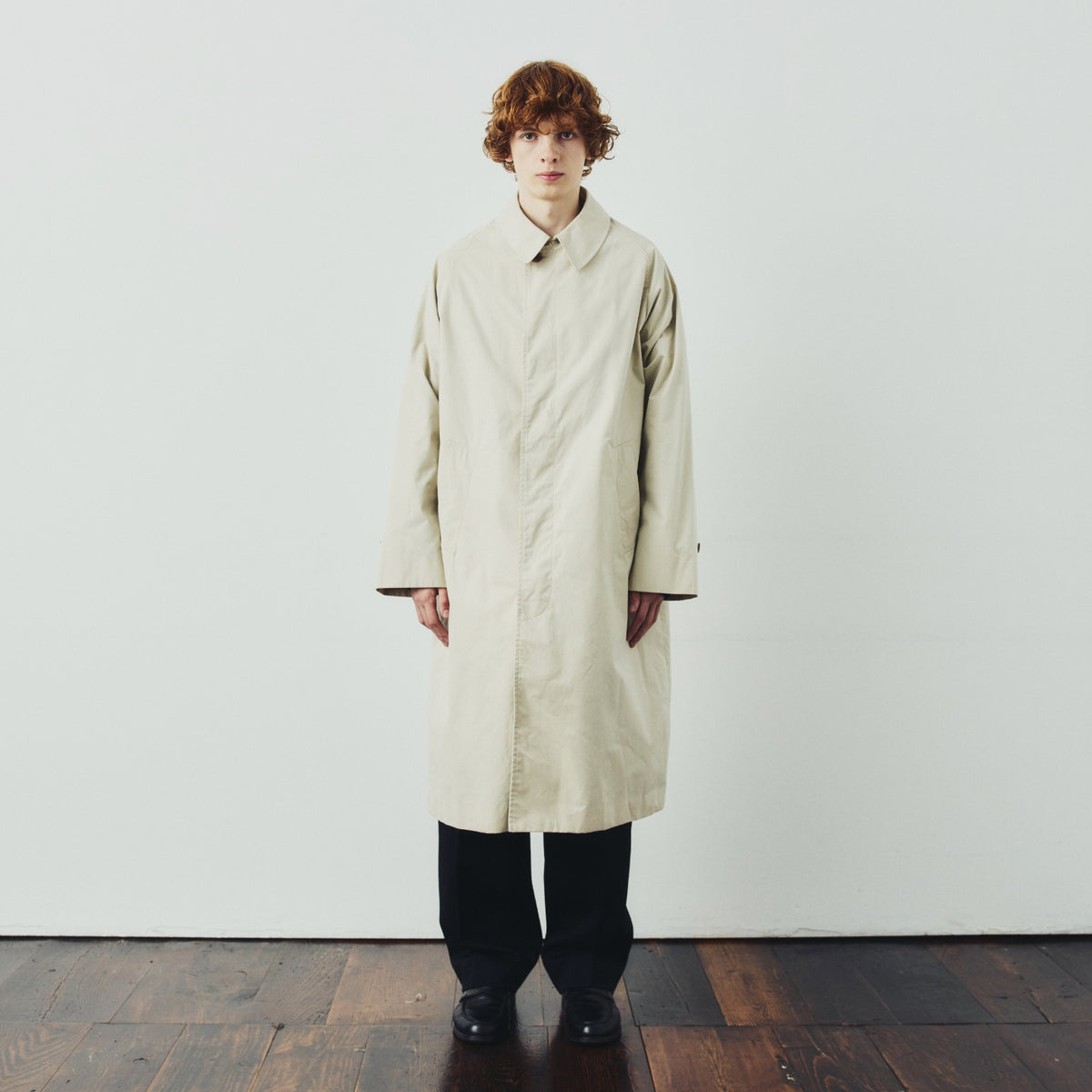 COTTON SOUTIEN COLLAR COAT