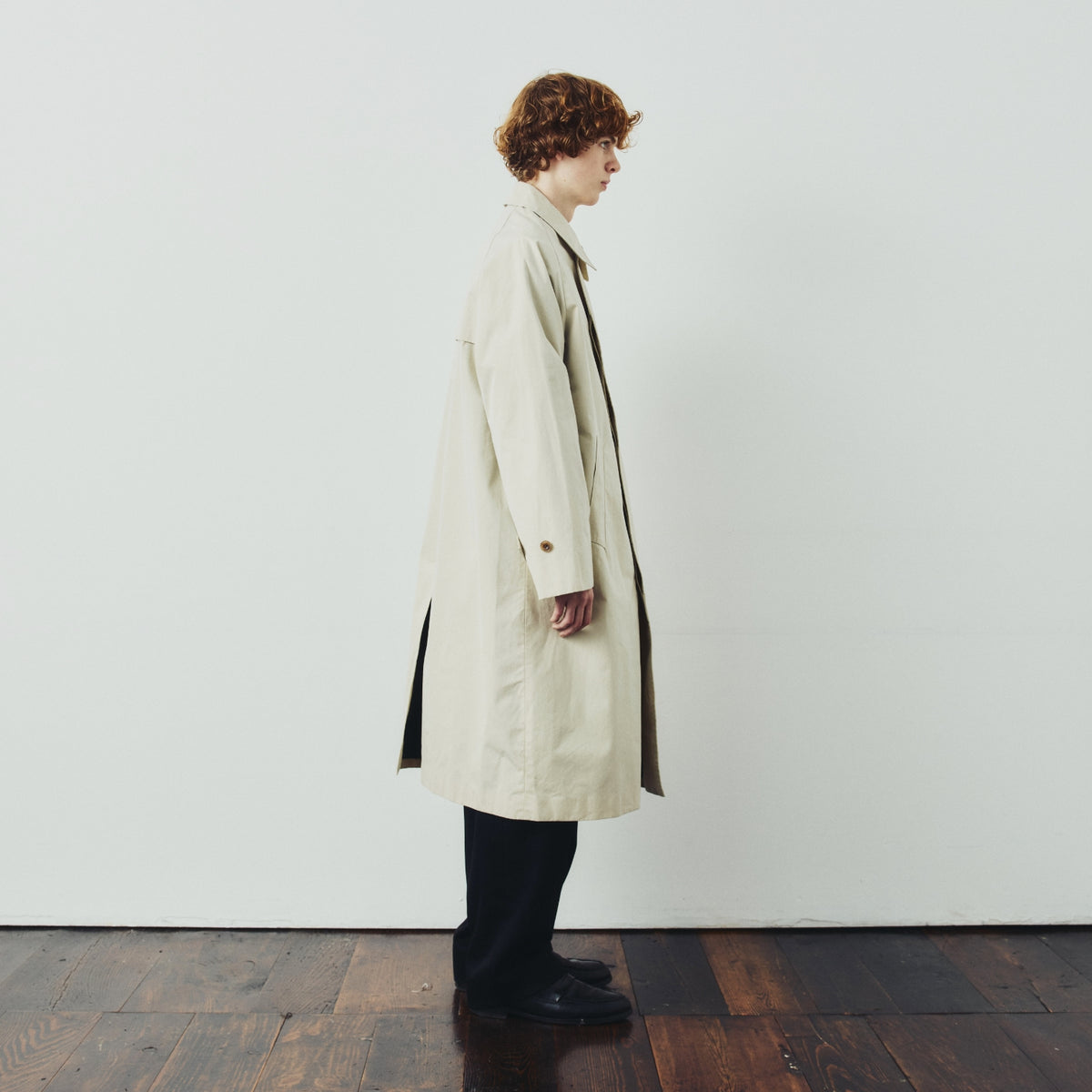 COTTON SOUTIEN COLLAR COAT