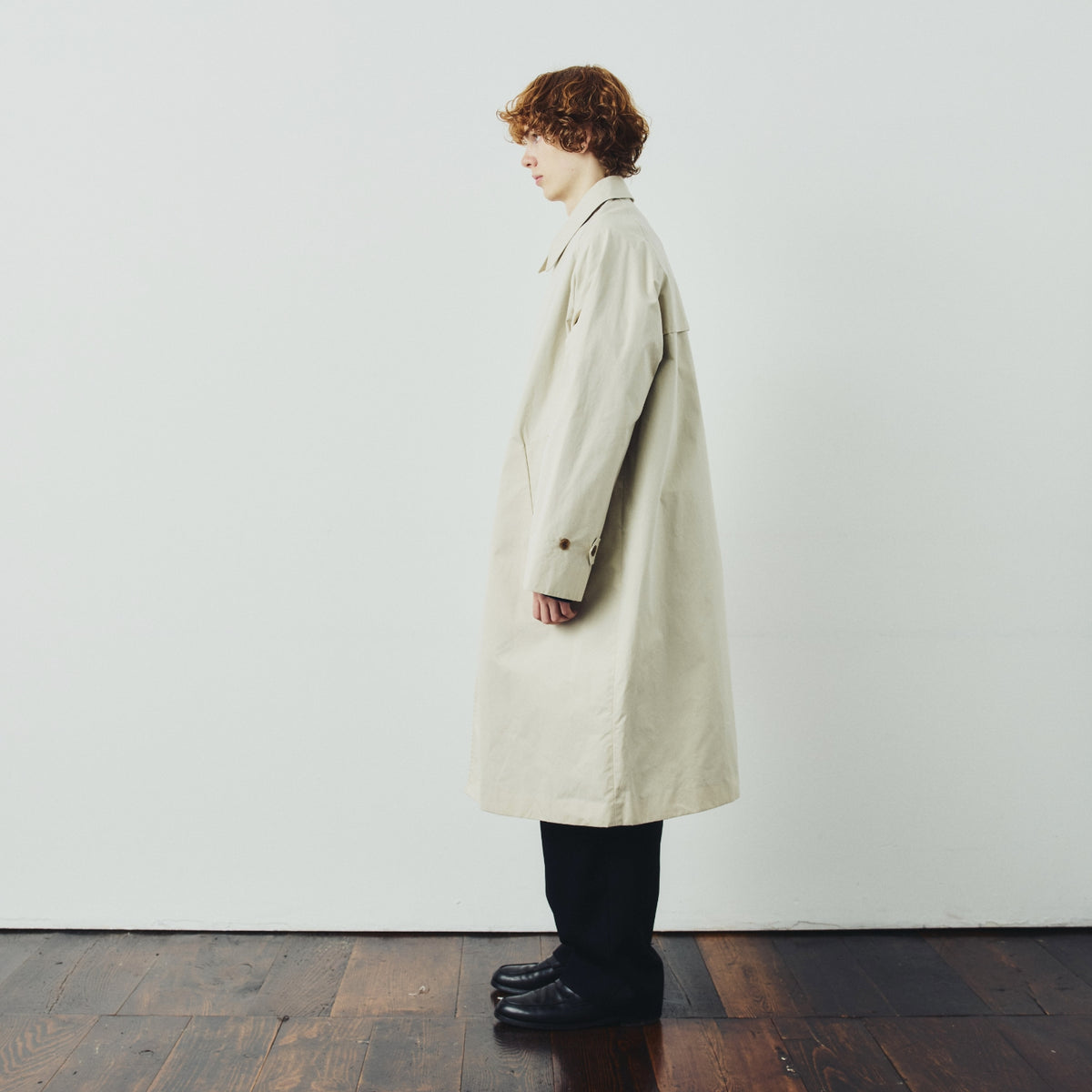 COTTON SOUTIEN COLLAR COAT