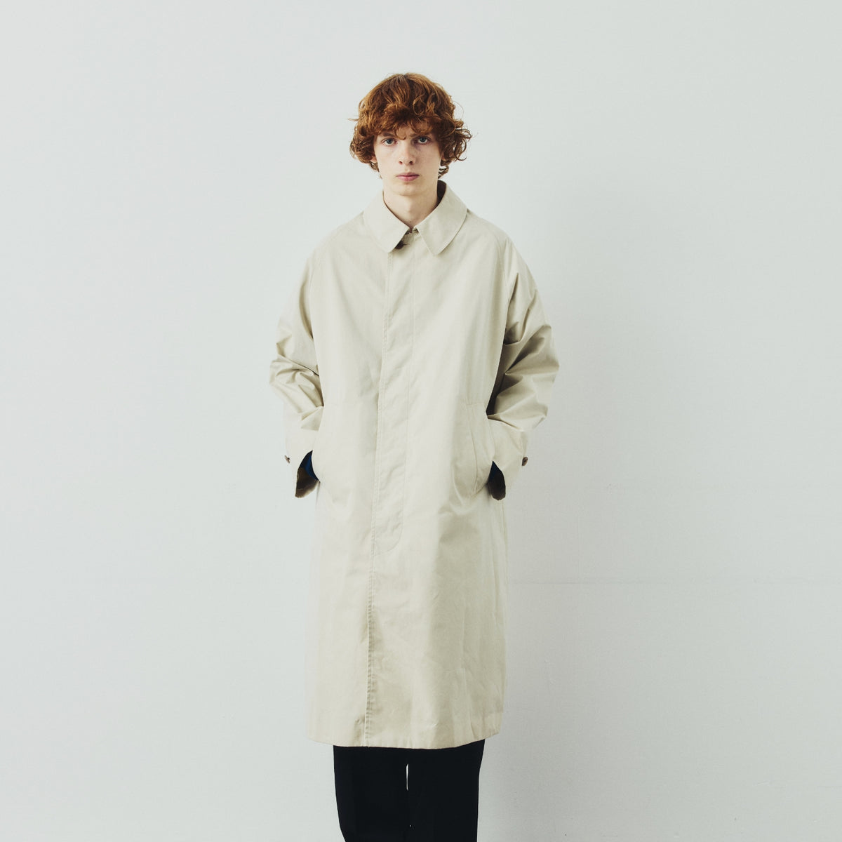 COTTON SOUTIEN COLLAR COAT