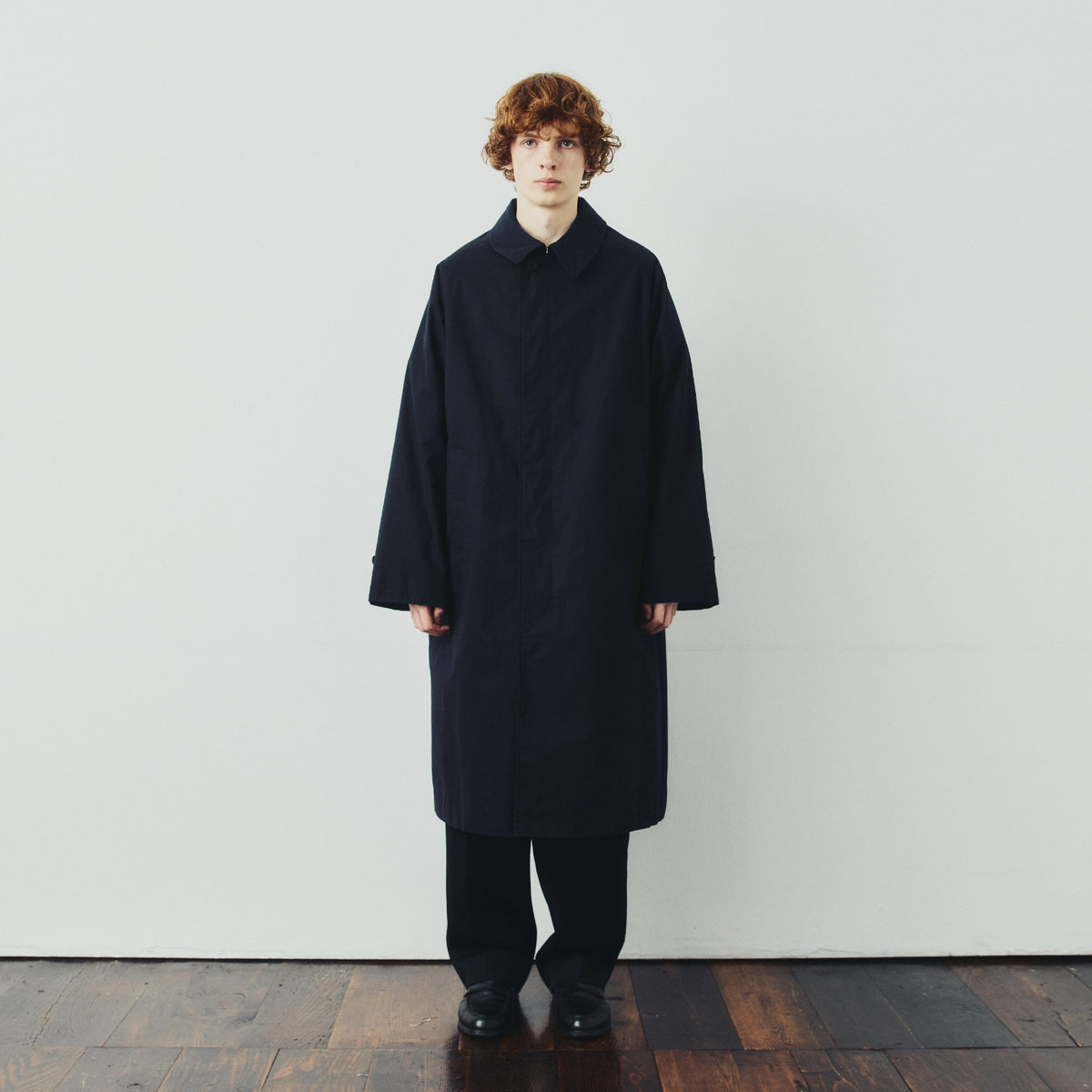 COTTON SOUTIEN COLLAR COAT