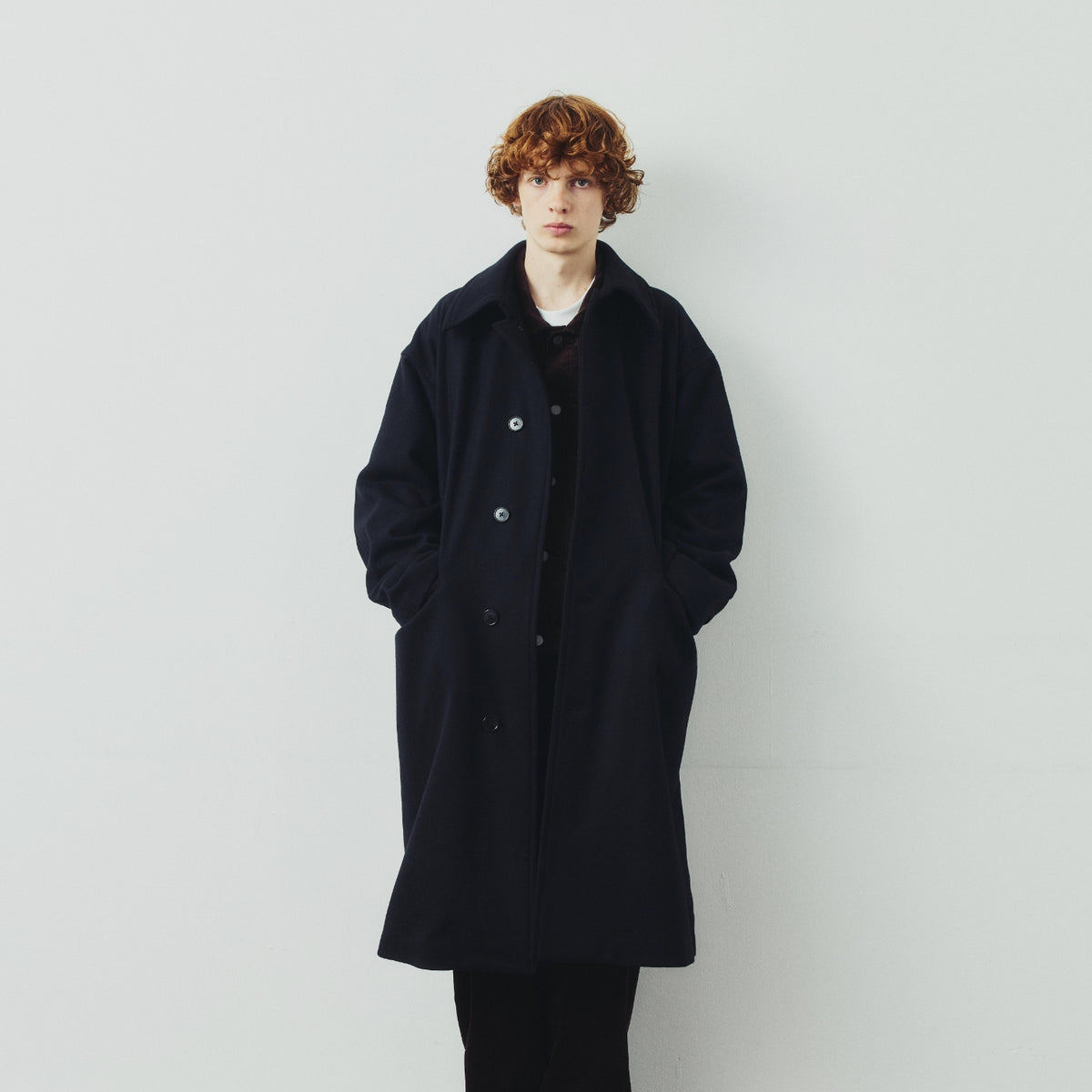 【予約商品11月中旬発送予定】MELTON LONG COAT