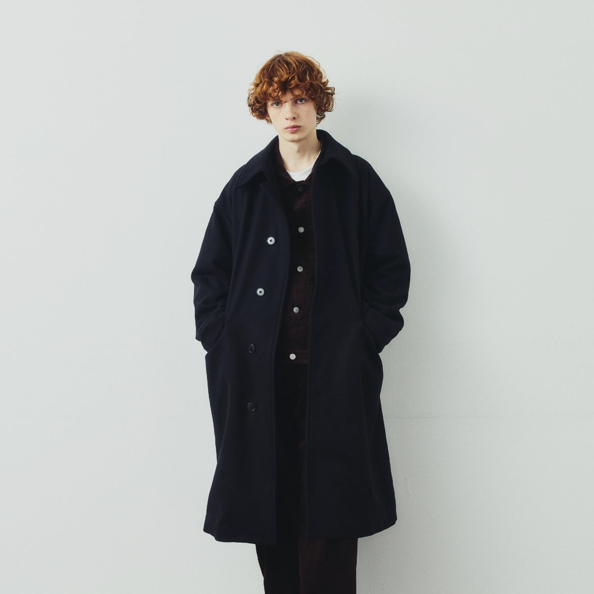 【予約商品11月中旬発送予定】MELTON LONG COAT