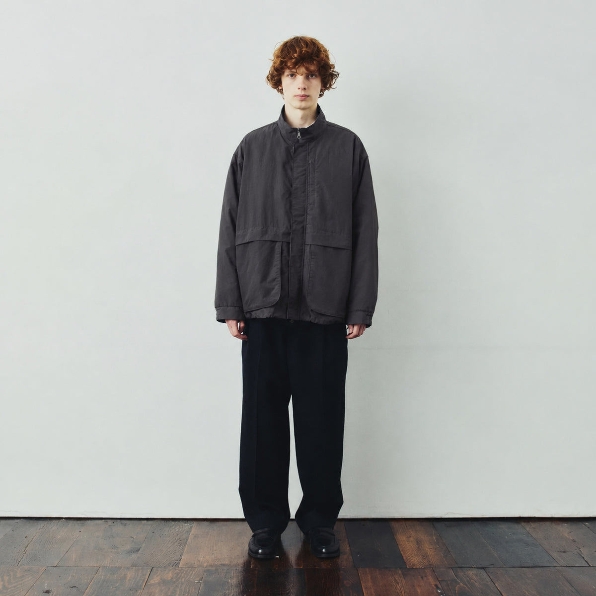 NYLON BLOUSON【セットアップ着用可能】