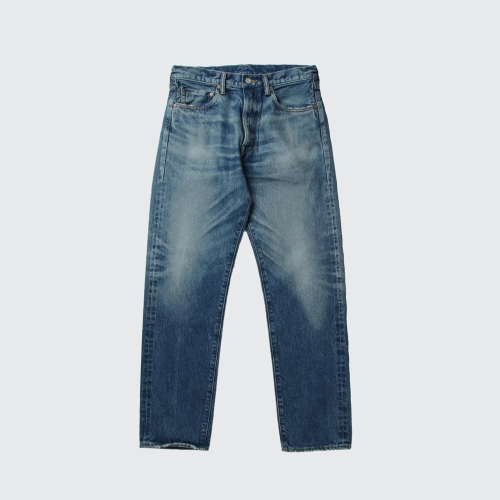 VINTAGE STRAIGHT DENIM PANTS