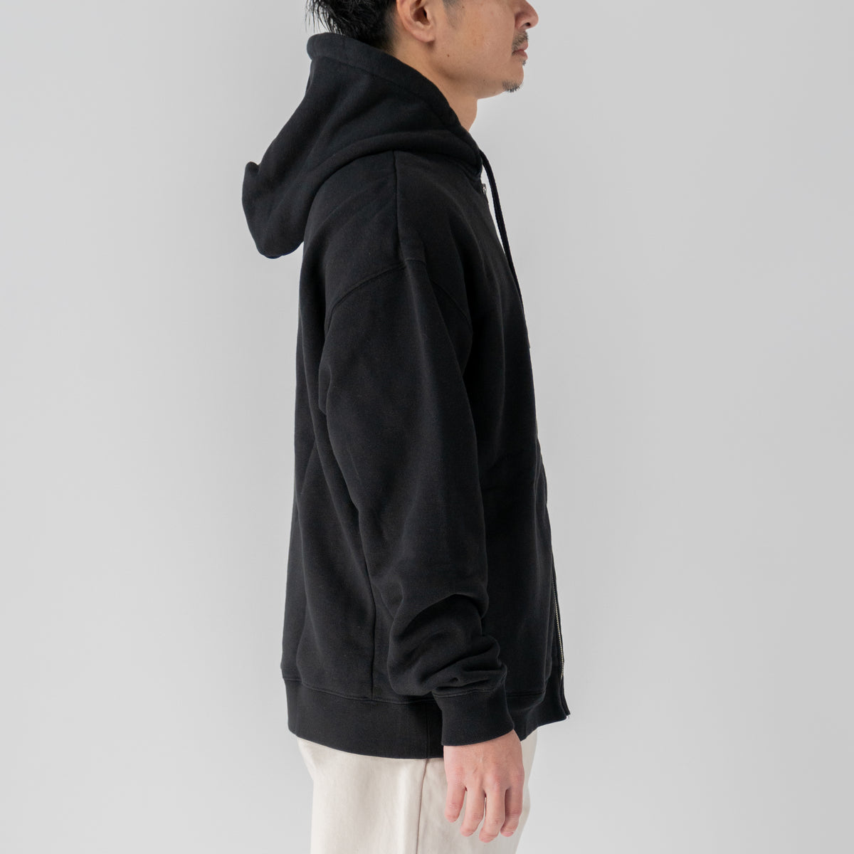 TARROW WIDE ZIP HOODY