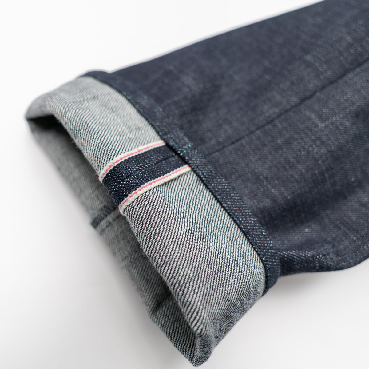 DENIM WIDE TAPERED PANTS