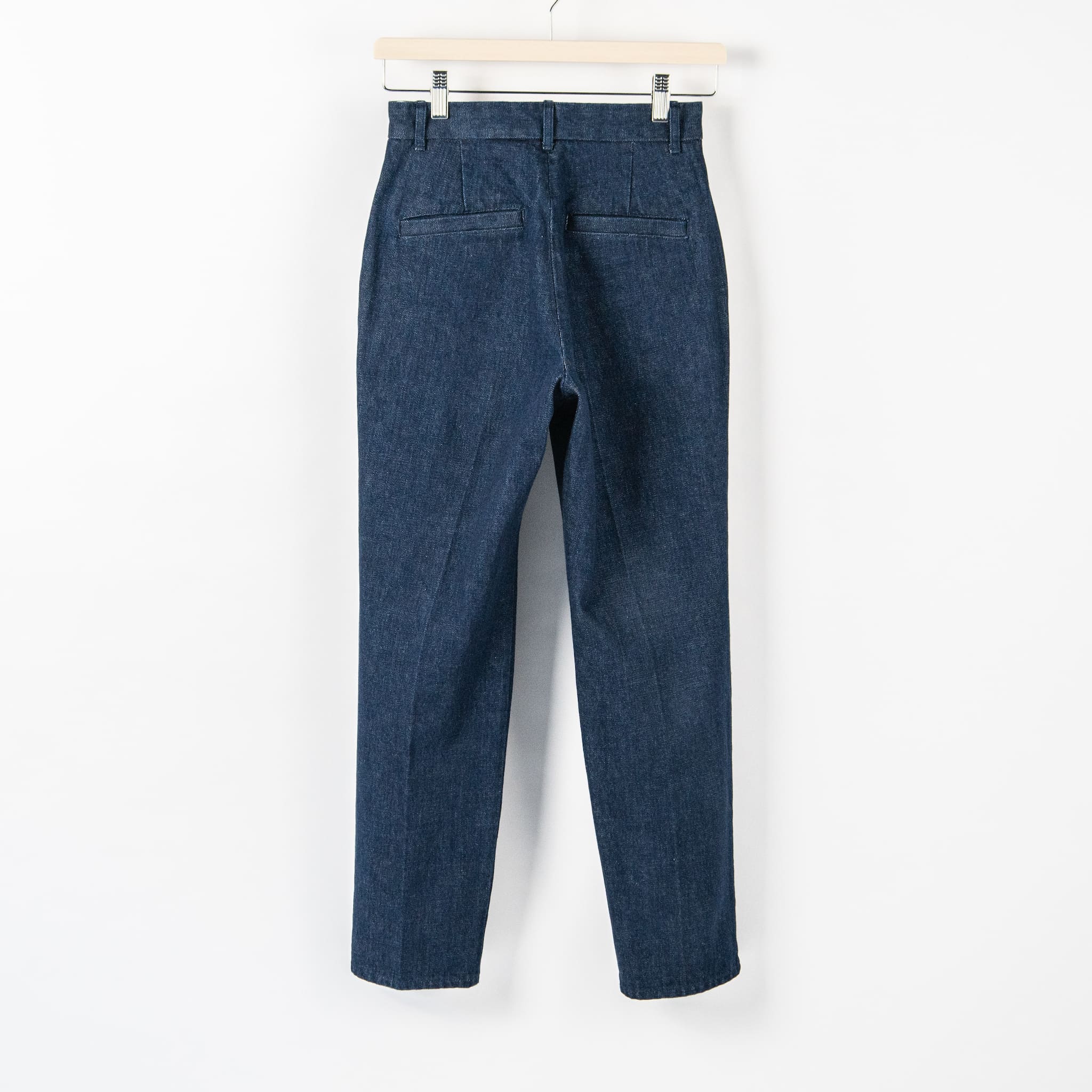 DENIM TAPERED PANTS W