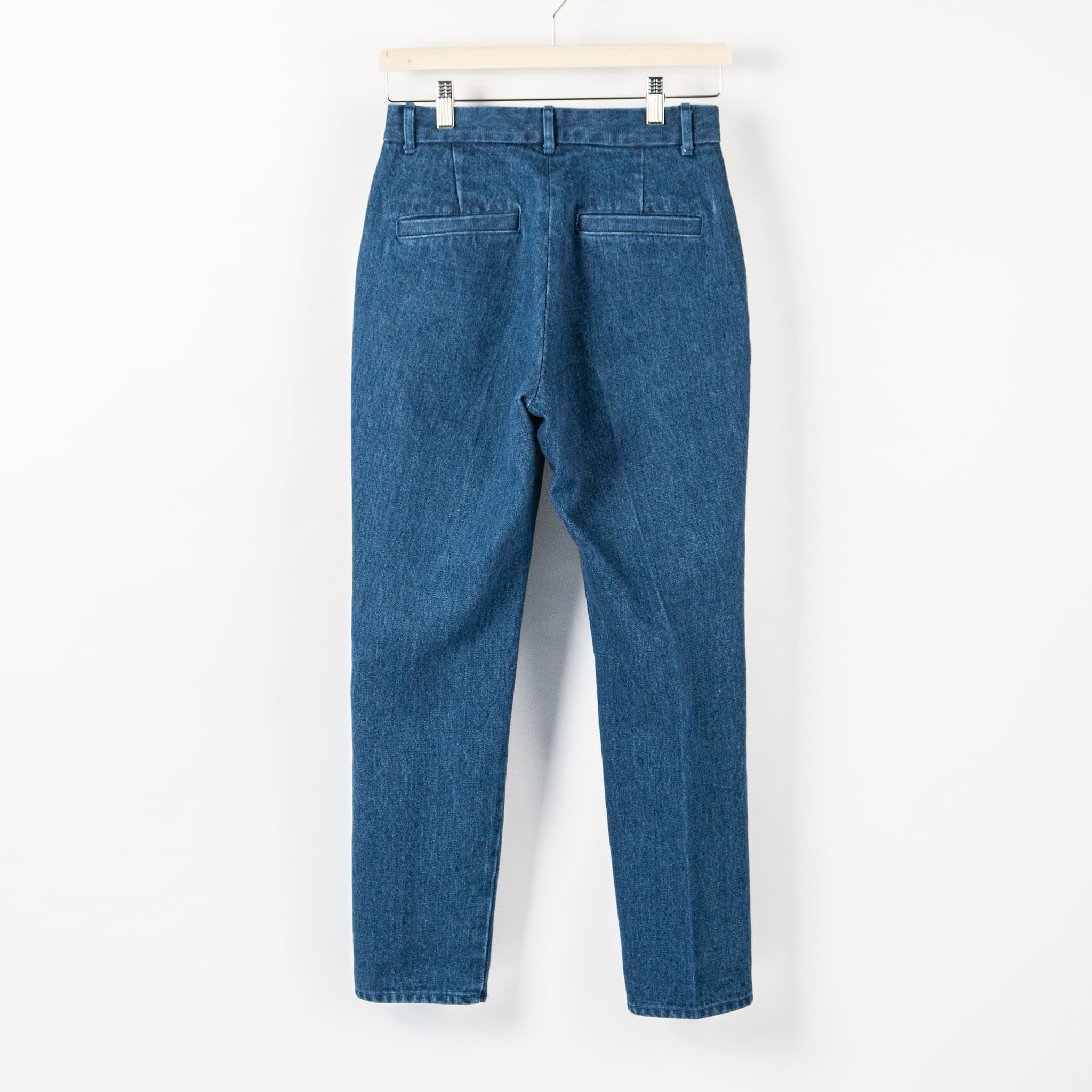 DENIM TAPERED PANTS W