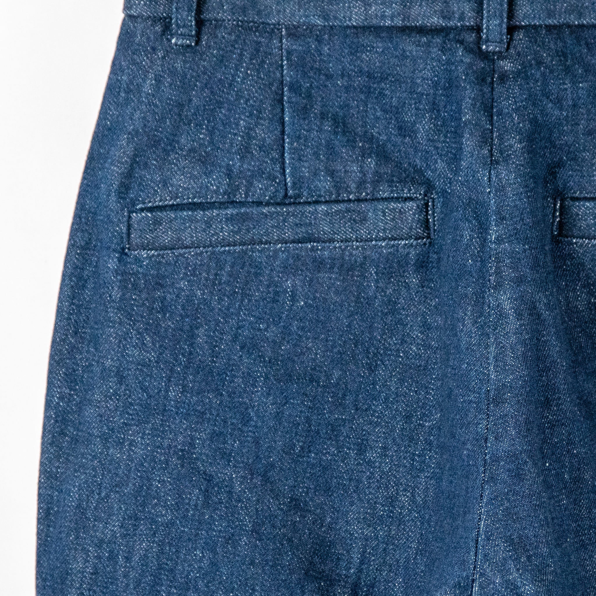 DENIM TAPERED PANTS W