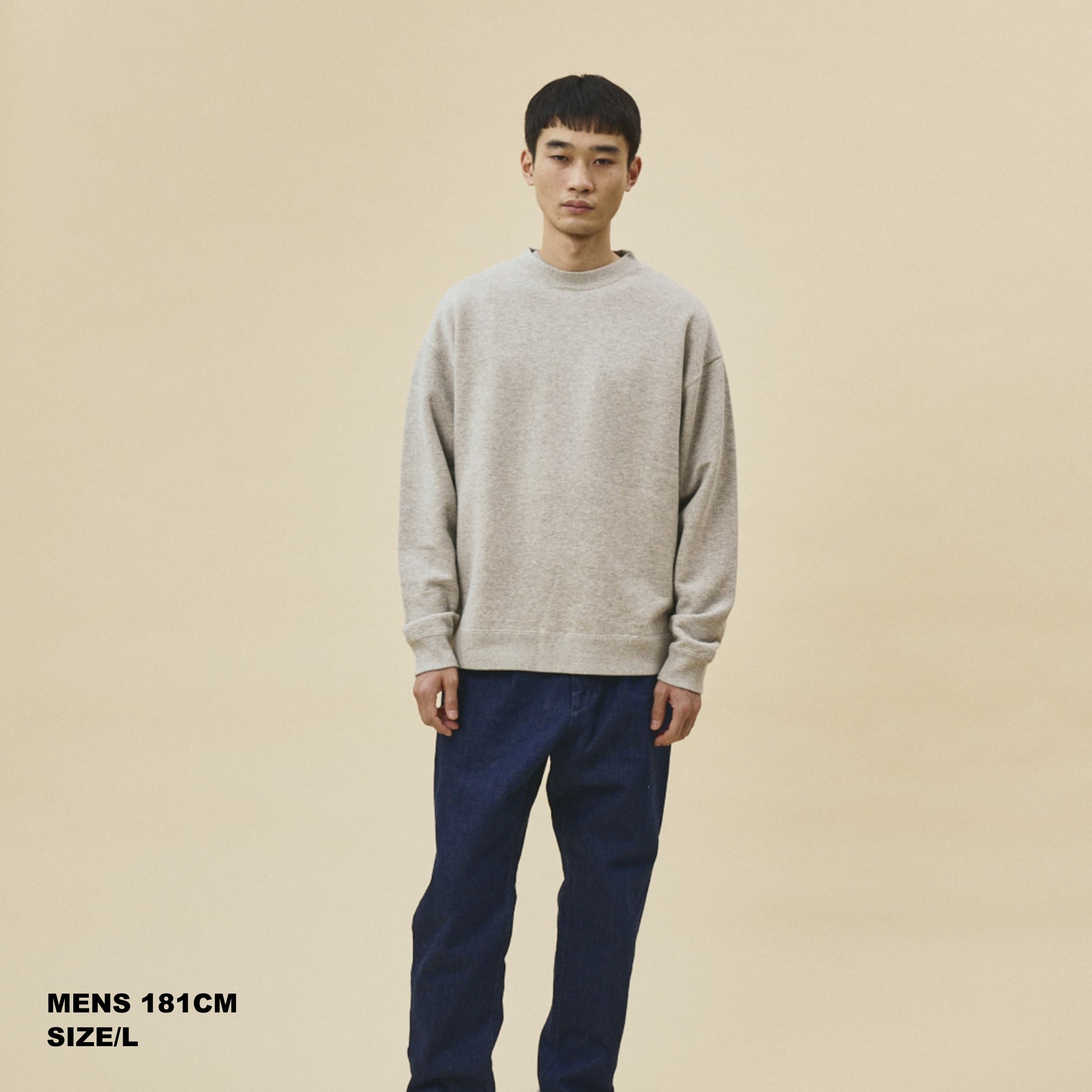 TARROW WIDE CREW NECK P/O